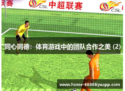 同心同德：体育游戏中的团队合作之美 (2)